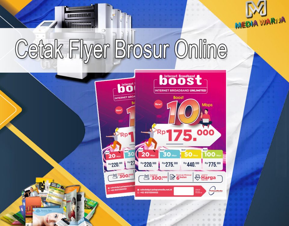 Cetak Flyer Brosur Online