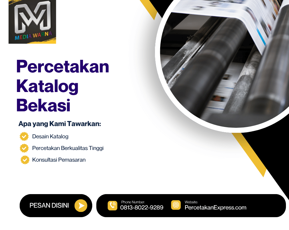 Percetakan Katalog Bekasi